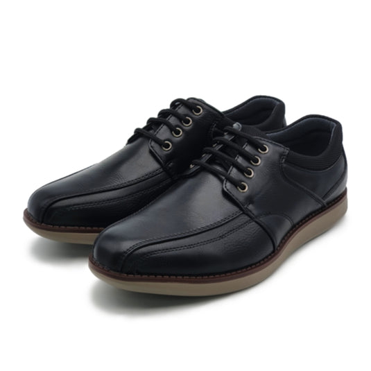 Contrast Collar Lace Up Casual Shoes