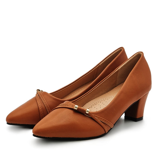 Slip On Pointed Court Shoes