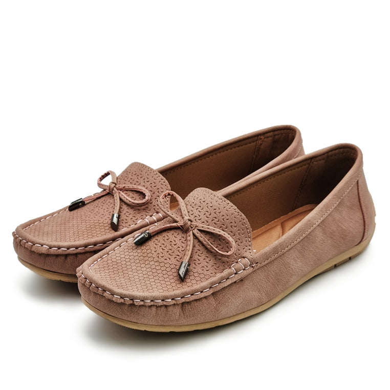 Load image into Gallery viewer, Bow Tie Slip On Loafers
