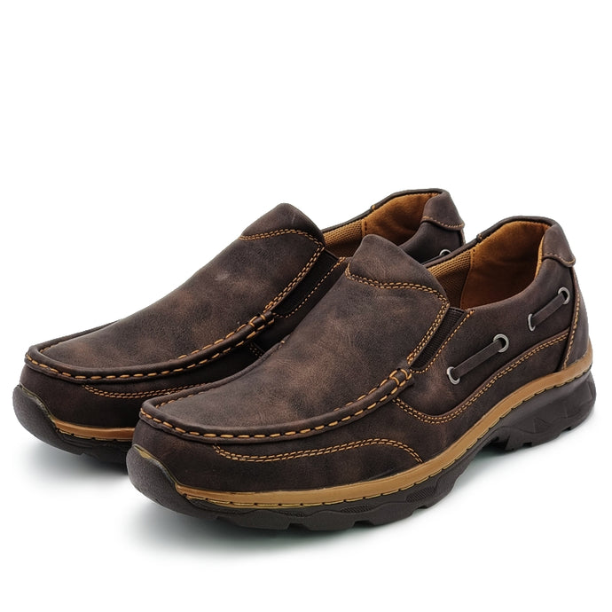 Laceless Slip On Boat Shoes