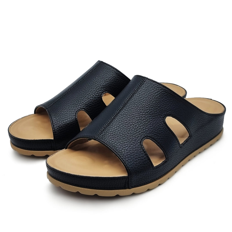 Load image into Gallery viewer, Cut Out Flatform Sandals
