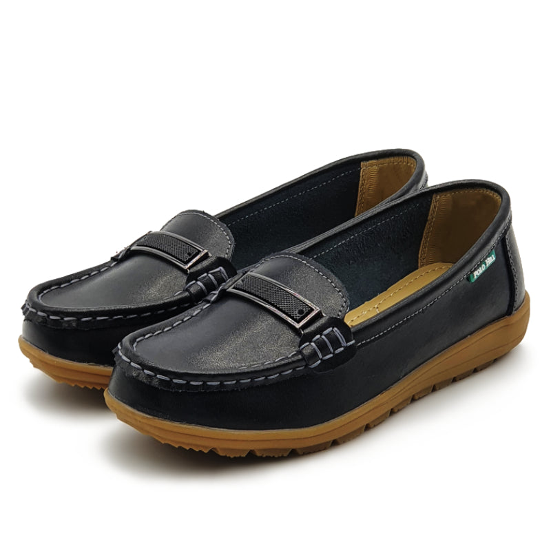 Load image into Gallery viewer, Slip On Leather Loafers
