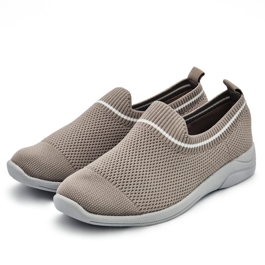 Slip On Athleisure Knit Sneakers