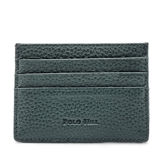 Unisex Genuine Leather Card Holder Wallet