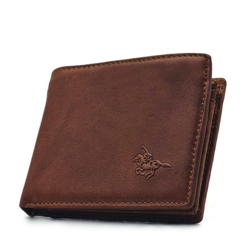Load image into Gallery viewer, Genuine Leather Short BiFold Wallet - Card Slots
