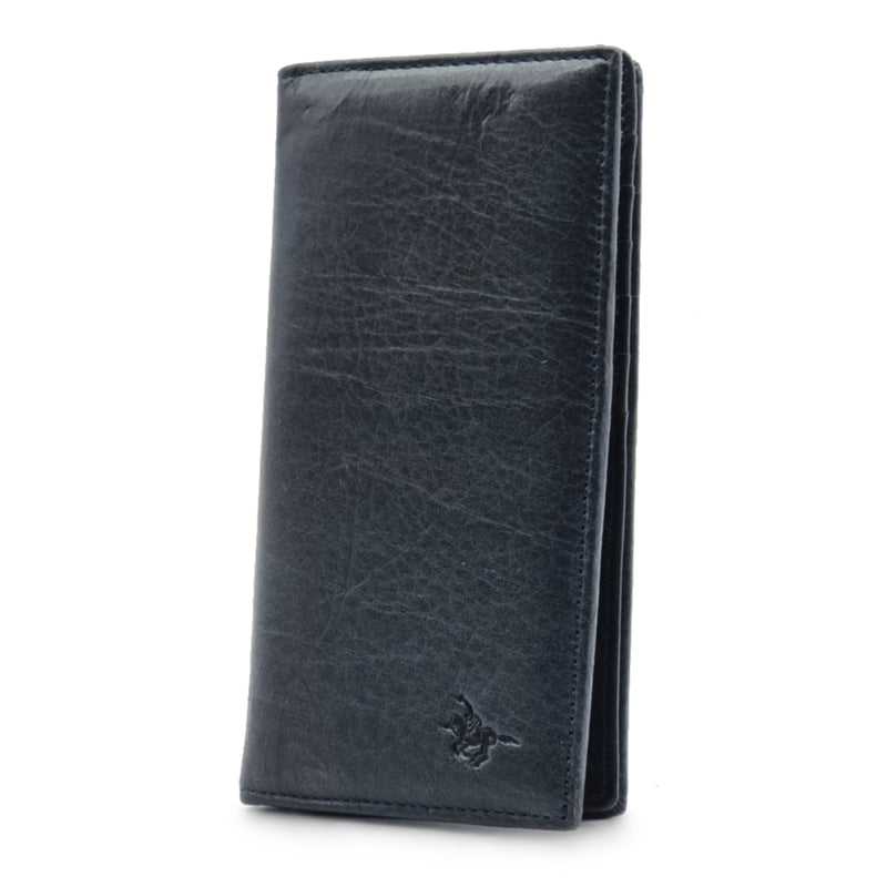 Load image into Gallery viewer, Mens Long Genuine Leather BiFold Wallet
