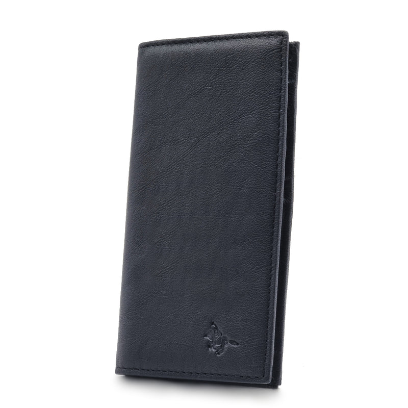 Load image into Gallery viewer, Mens Long Genuine Leather BiFold Wallet with Coin Compartment
