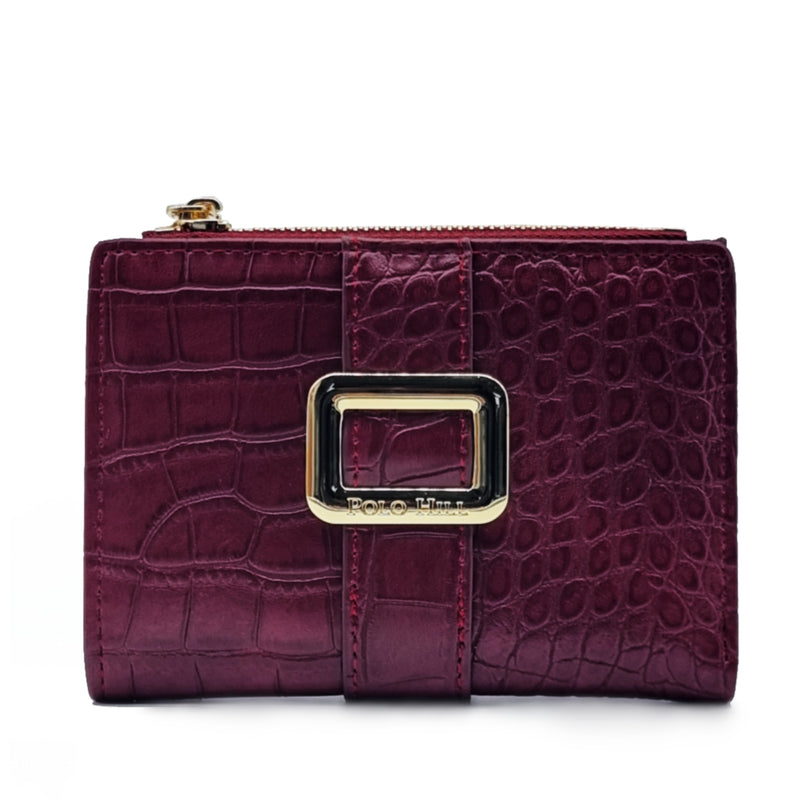 Load image into Gallery viewer, Scale Pattern Short BiFold Purse
