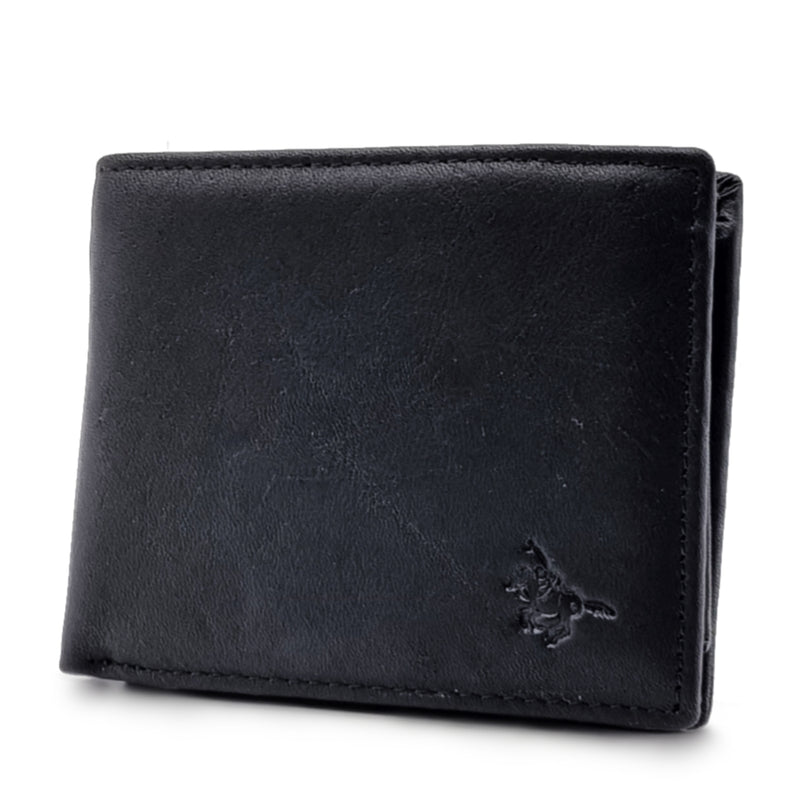 Load image into Gallery viewer, Mens Short Genuine Leather BiFold Wallet
