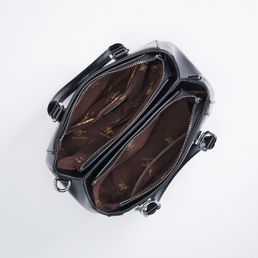 Dyad Top Handle Handbag