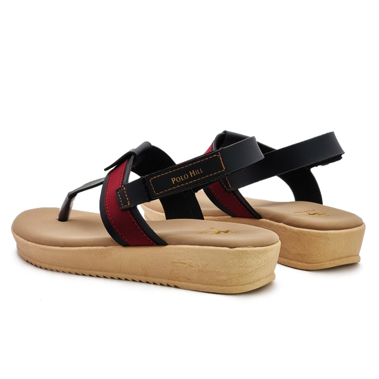 Load image into Gallery viewer, Velcro Slingback Thong Sandals
