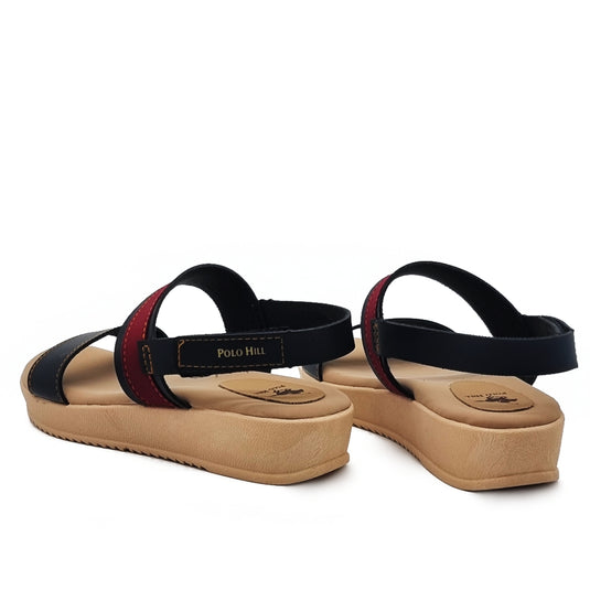 Velcro Slingback Double Strap Sandals
