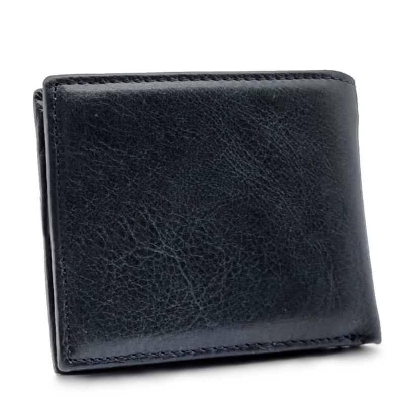 Load image into Gallery viewer, Mens Short Genuine Leather BiFold Wallet
