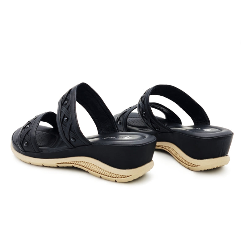 Load image into Gallery viewer, Double Strap Wedge Sandals
