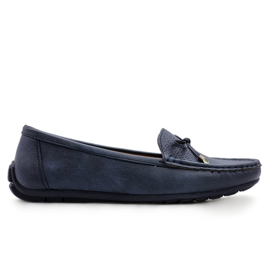 Bow Tie Slip On Loafers