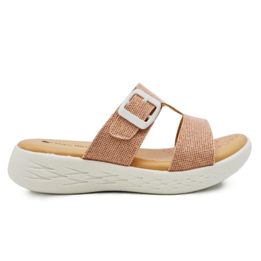 Kid Girl Glittery Slide Sandals