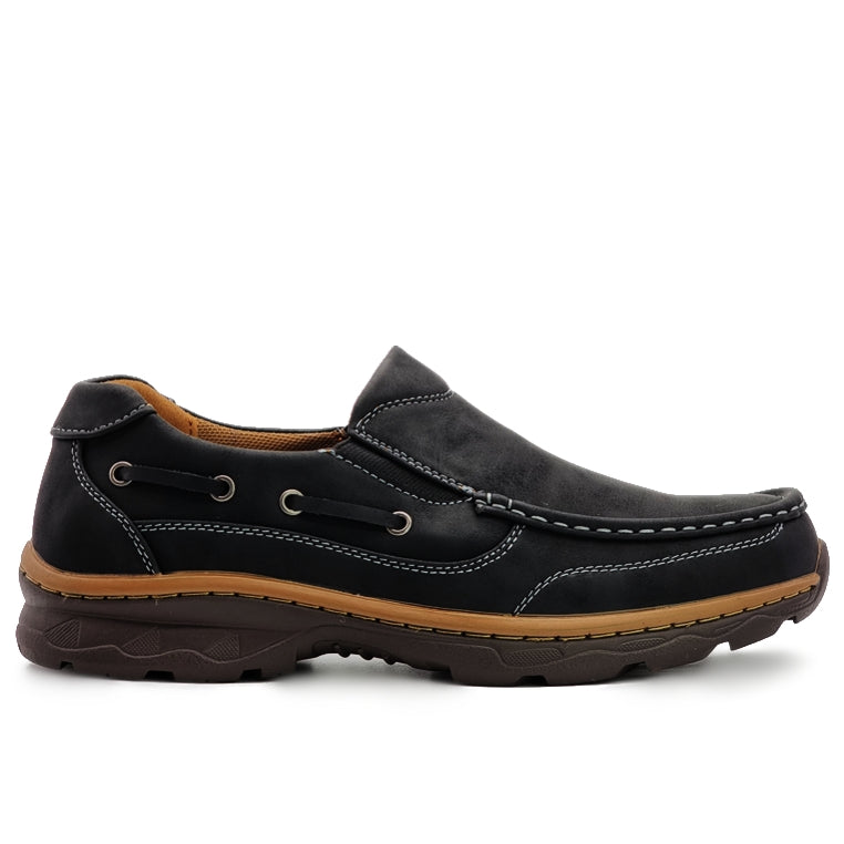 Load image into Gallery viewer, Laceless Slip On Boat Shoes
