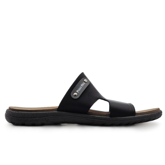 Comfort Nylon Fabric Band Slide Sandals