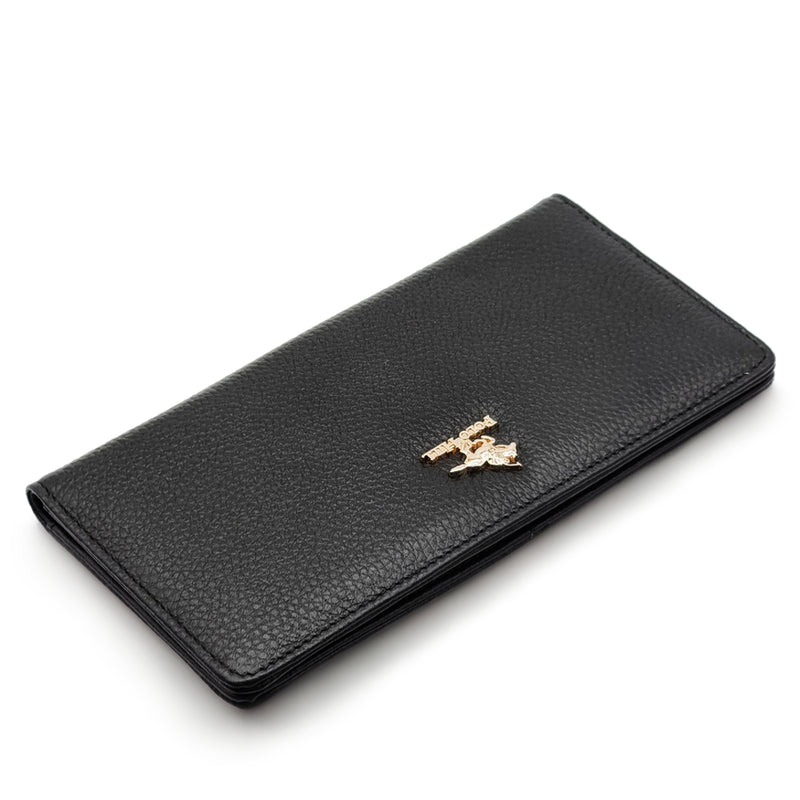 Load image into Gallery viewer, Genuine Leather Slim Long BiFold Wallet
