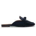 Slide On Flat Mule Heels