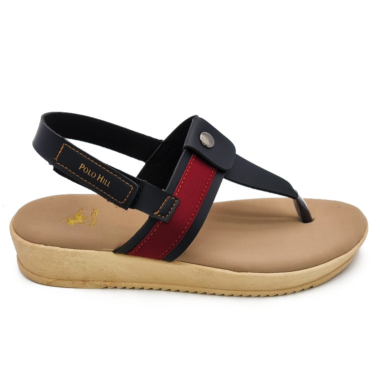 Load image into Gallery viewer, Velcro Slingback Thong Sandals
