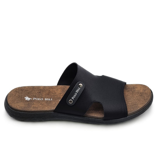 Comfort Nylon Fabric Band Slide Sandals