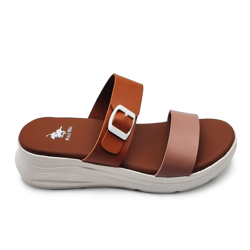 Load image into Gallery viewer, Contrast Buckle Strap Wedge Sandals
