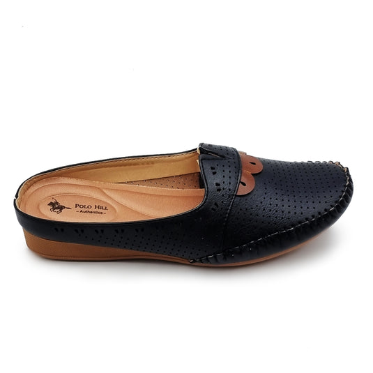 Half Slip On Mules Shoes