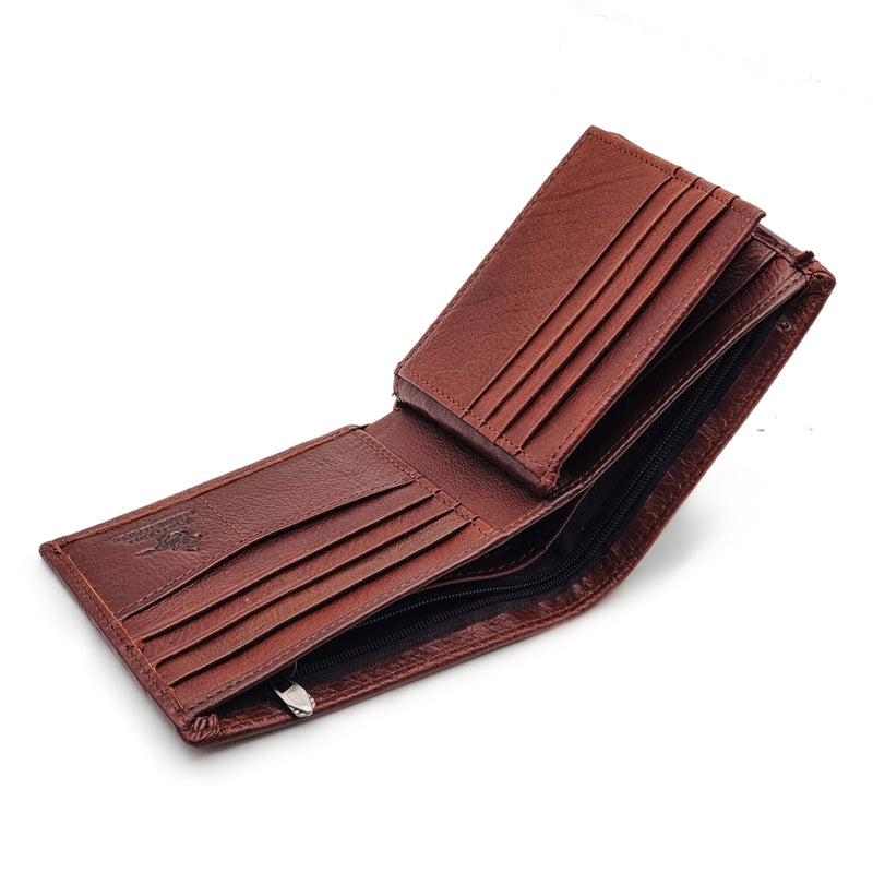 Load image into Gallery viewer, Genuine Leather BiFold Wallet with Front Pocket
