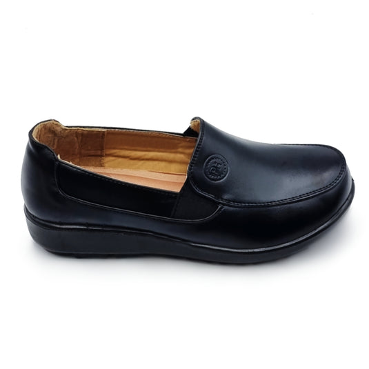 Embossed Logo Initials Slip On Shoes