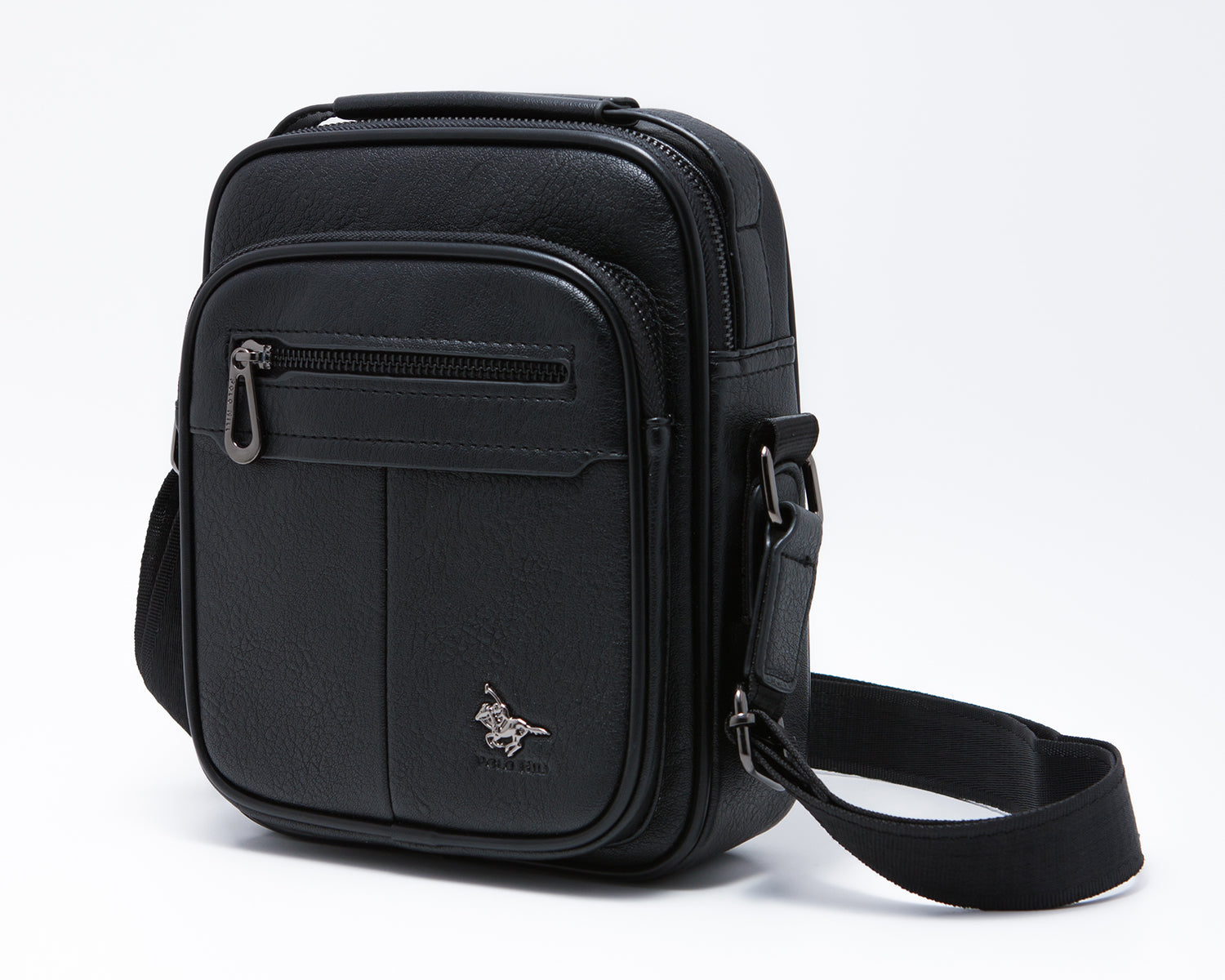 Faux Leather Crossbody Sling Bag