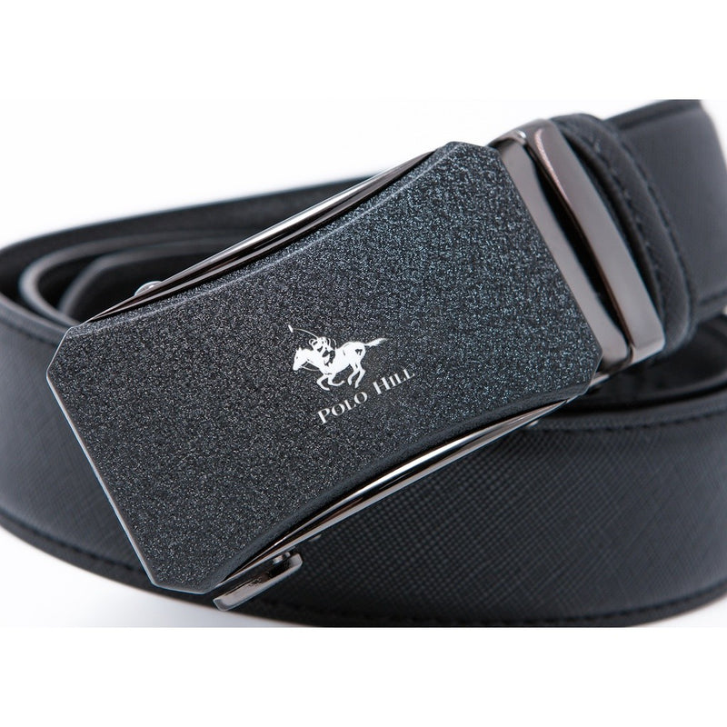 Load image into Gallery viewer, Cross Texture Leather Automatic Buckle Belt
