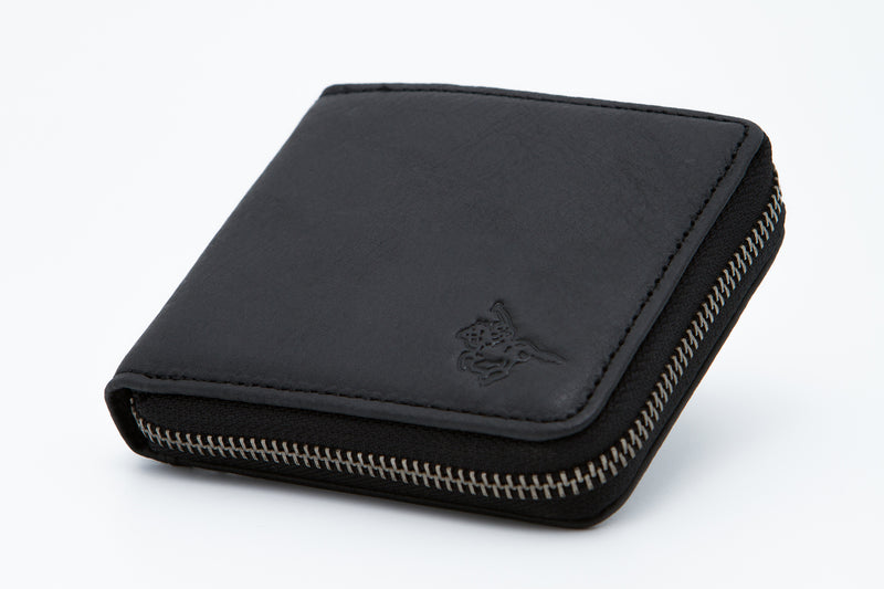 Load image into Gallery viewer, Genuine Leather RFID Protected Ziparound Wallet - Card Slots
