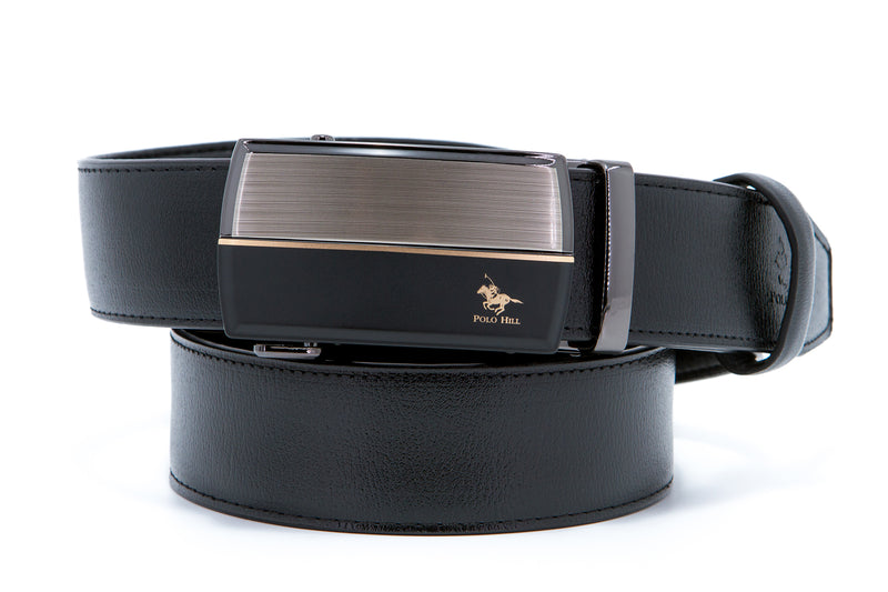 Load image into Gallery viewer, Brushed Bronze Contrast Automatic Buckle Belt
