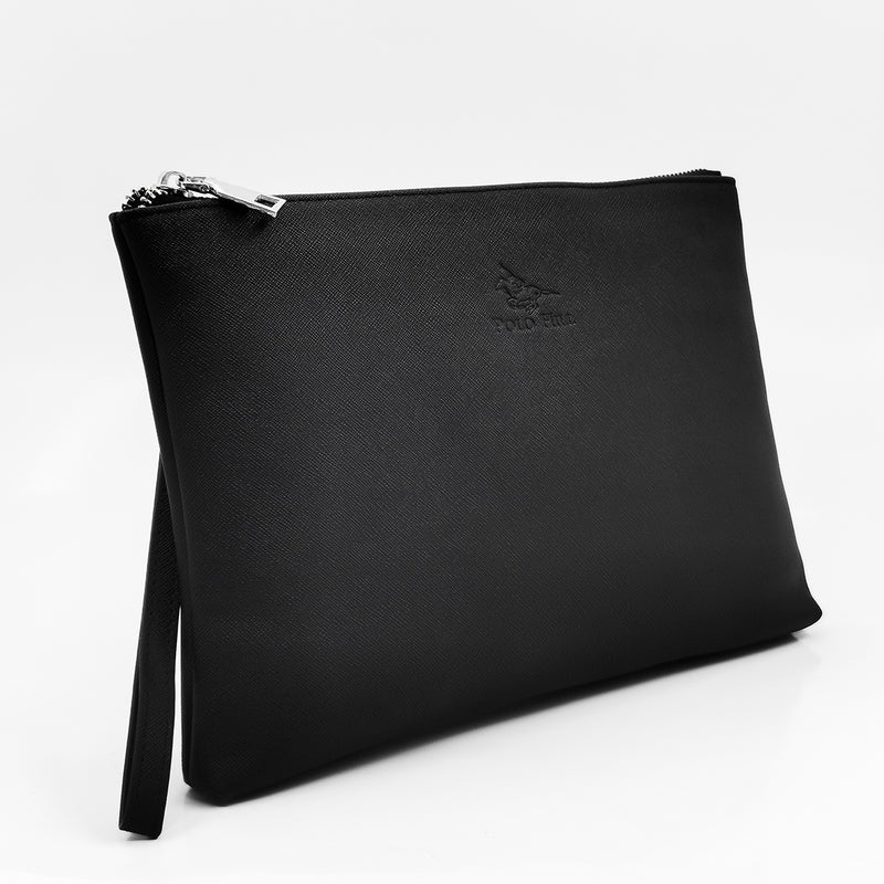 Load image into Gallery viewer, Zip Closure Hand Held Clutch Bag
