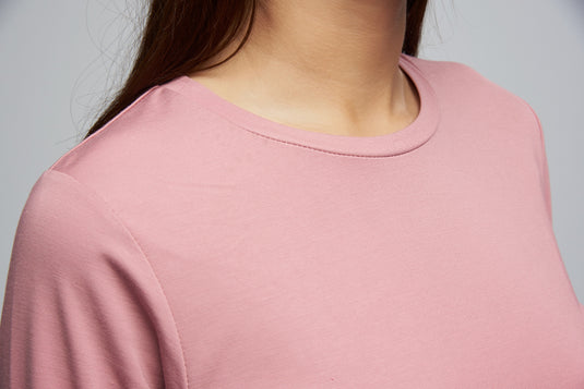 Ladies Long Sleeve Round Neck Tee