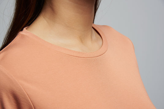 Ladies Long Sleeve Round Neck Tee