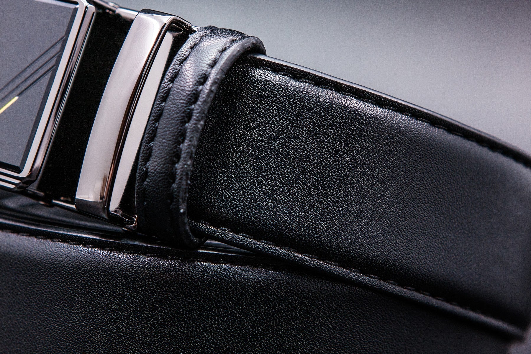 Premium Series Faux Leather Automatic Buckle 140cm Belt Gift Box